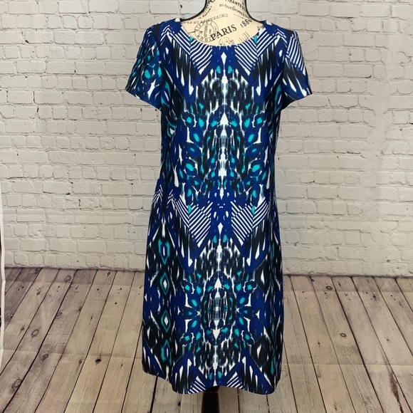 Shades of Blue Dress - Picture 2 of 4